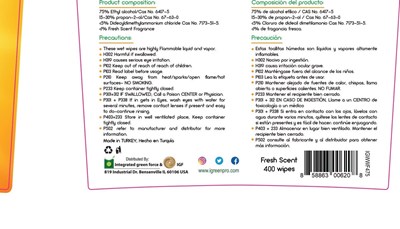 Otc Out Of Reach Of Children (Igreen Pro Wipes Out Of Reach Of Children)